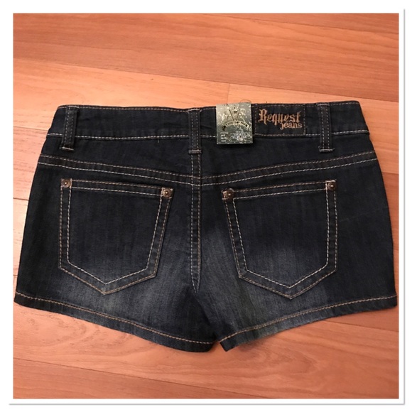 Request Jeans 5 pocket Denim Shorts - Picture 4 of 6