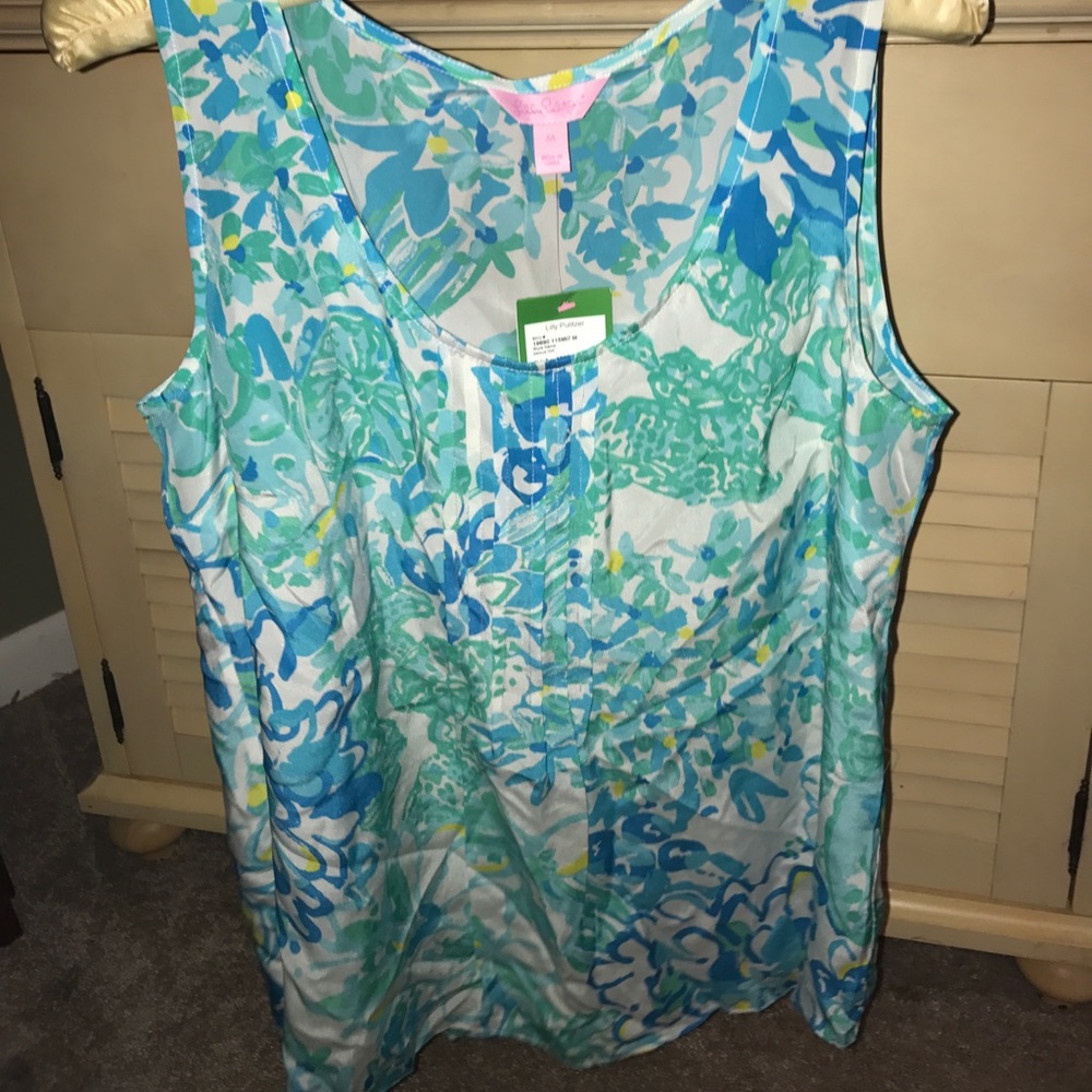 Lillly Pulitzer resort blouse