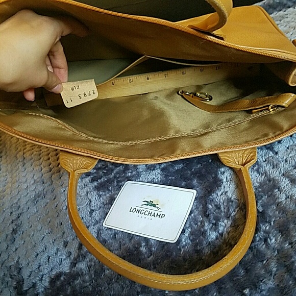 *SOLD* Longchamp leather handbag Rare!! - Picture 8 of 8