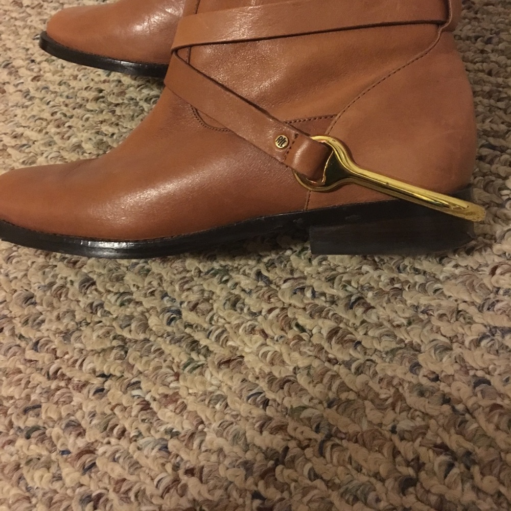 tall brown RLL boots - Picture 4 of 6