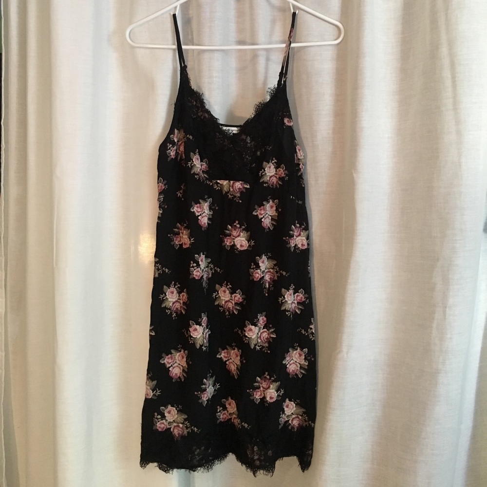American Eagle Floral Slip Dress