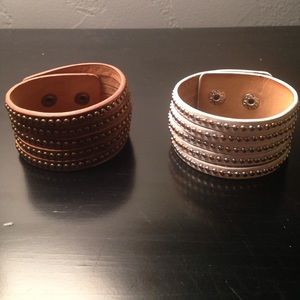 2 new wrap bracelets