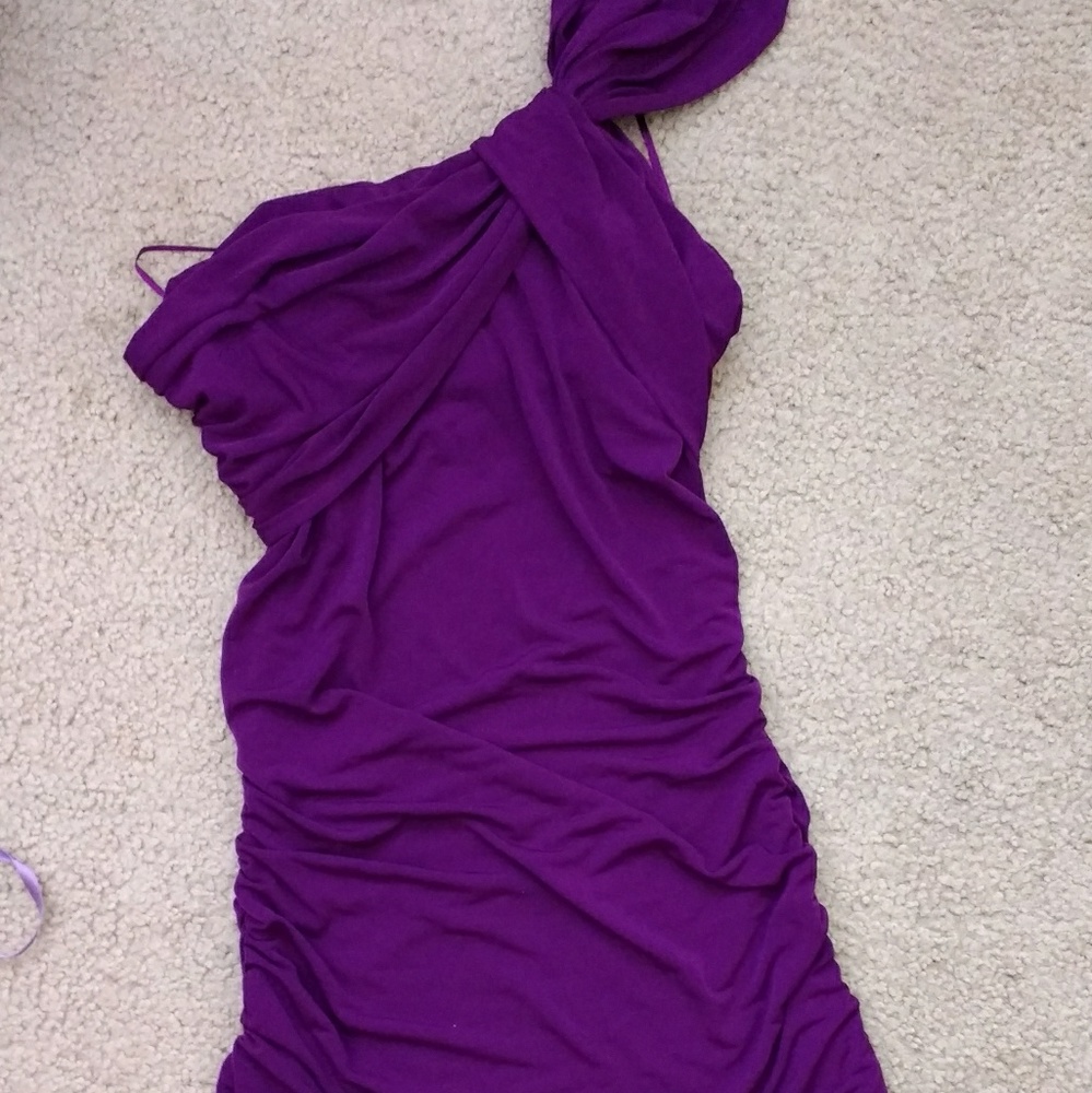 Purple party dress size small