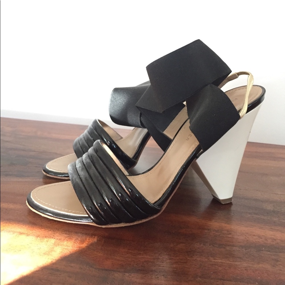 Proenza Schouler Black and White Heels