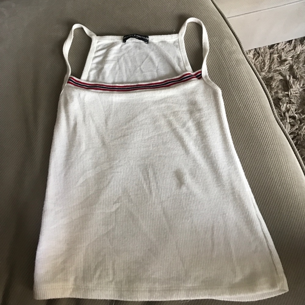 RED WHITE BLUE BRANDY TANK one size fits all