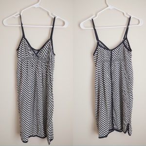 Quiksilver stripped slip dress