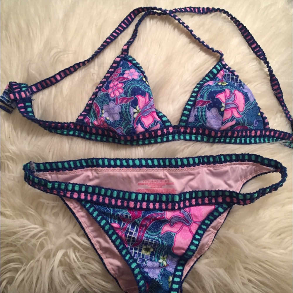 Victoria's Secret Woven Bikini Set