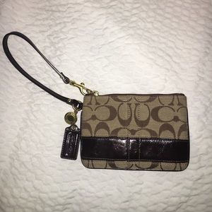 Coach wristlet