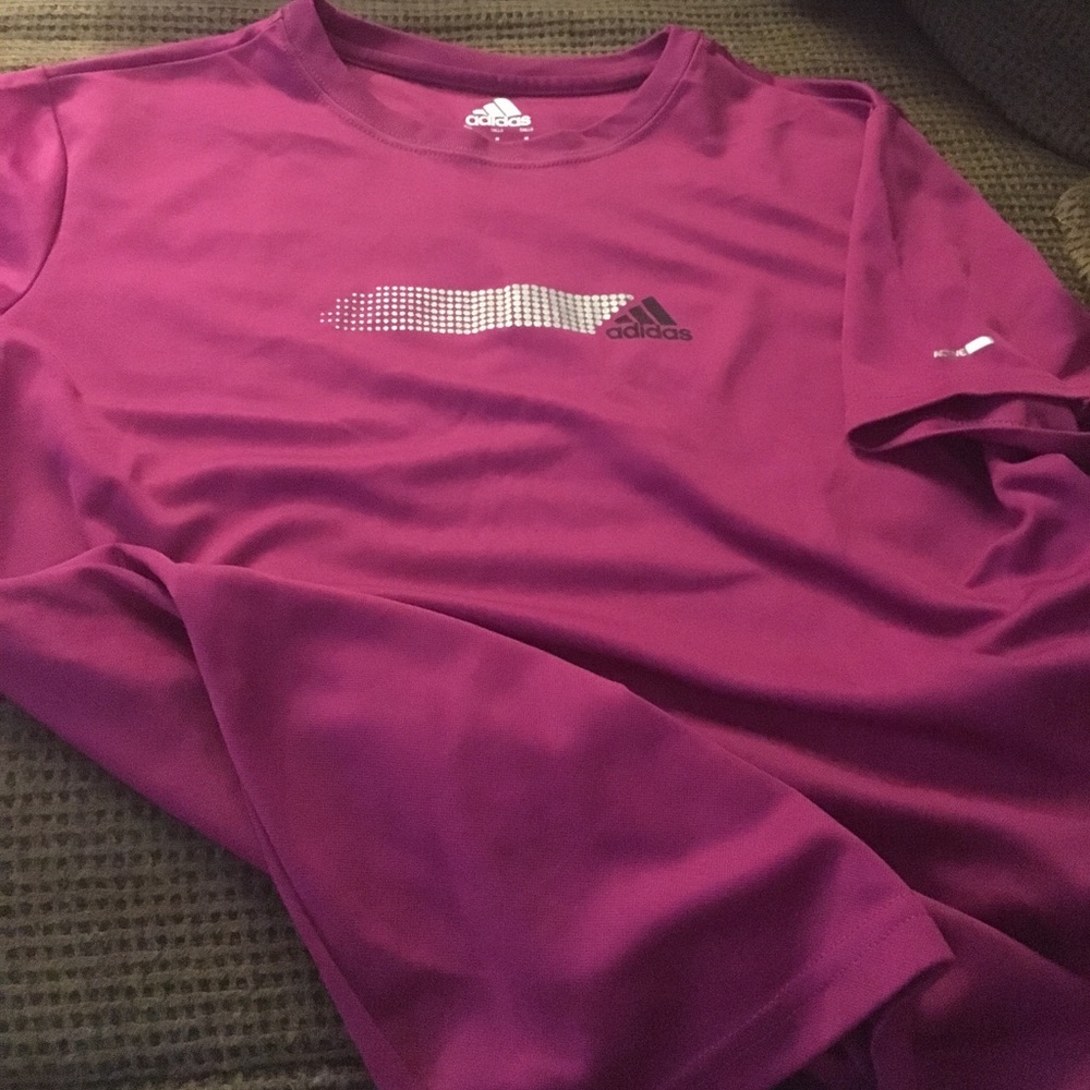 Adidas tech work out shirt
