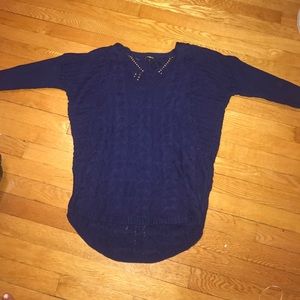Express Mid Sleeve Cotton Sweater