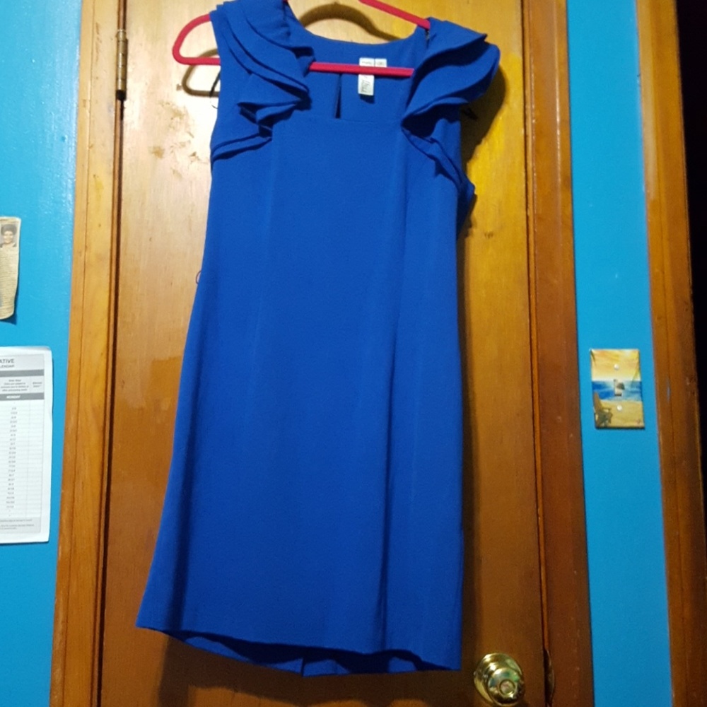 Blue dress