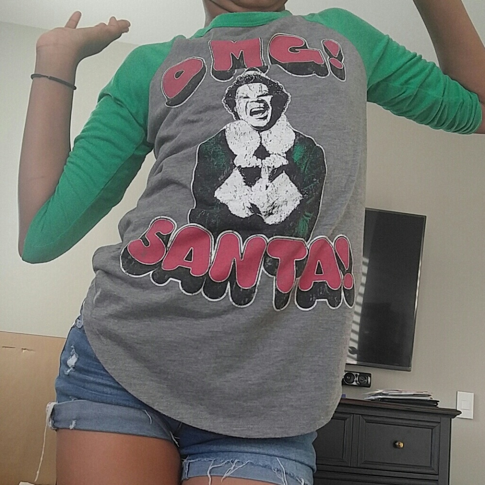 "Elf" inspired girls graphic tee