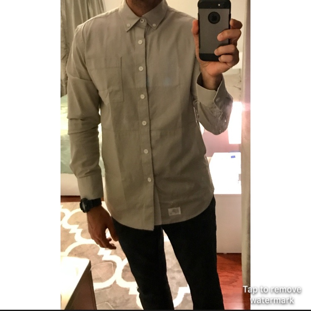 Five Four Club Foster Off-White Button Down Size M