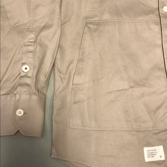Five Four Club Foster Off-White Button Down Size M - Picture 5 of 6