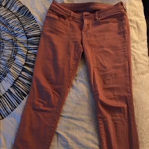 Old navy colored skinny jeans