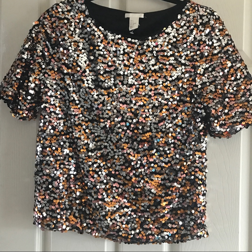 Sequin top