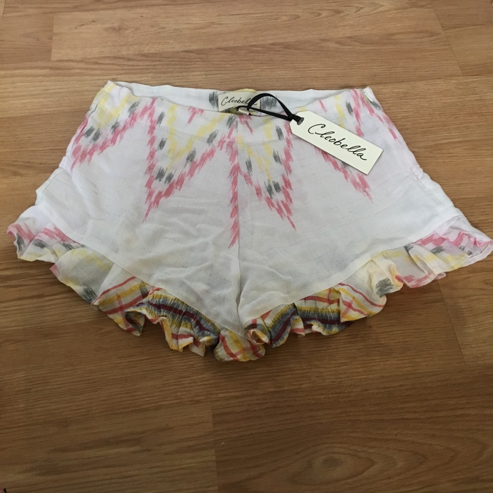 Cleobella ruffled shorts
