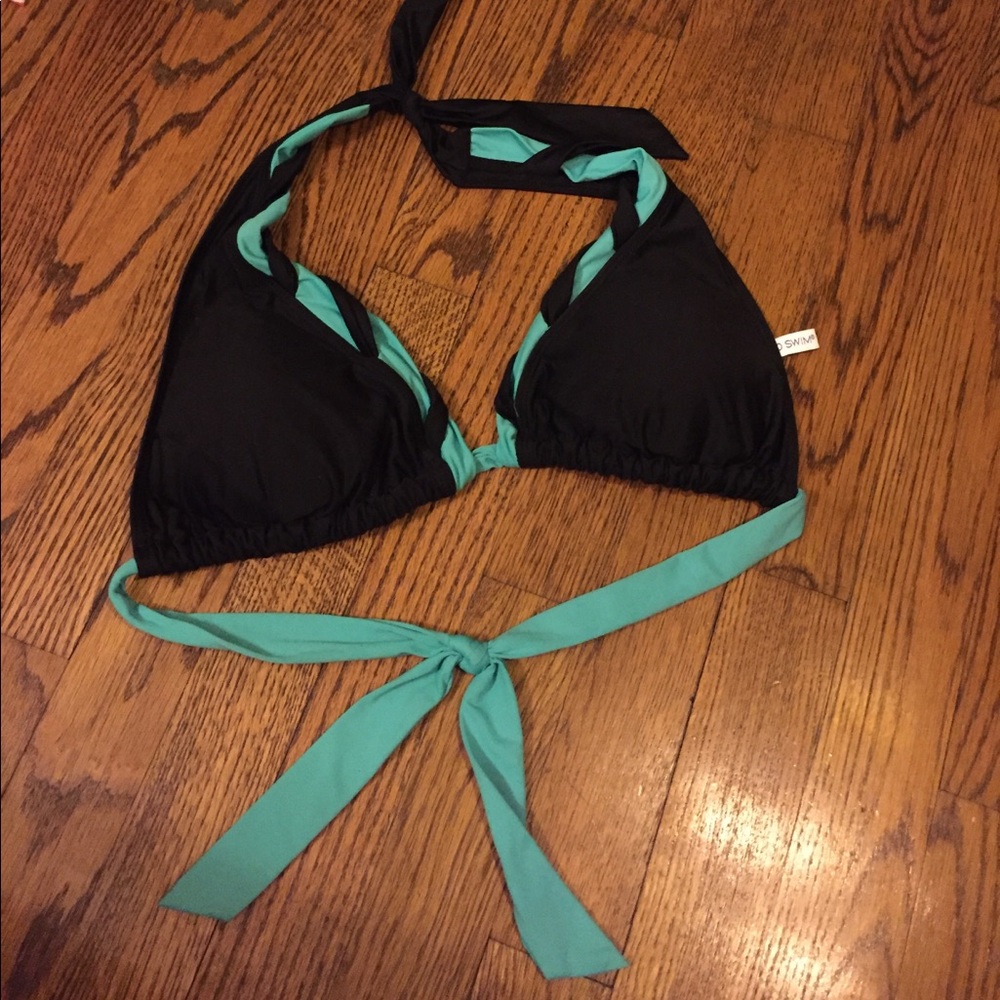 Eco Swim triangle top size large