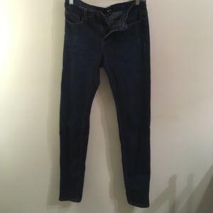 BDG high rise cigarette long denim