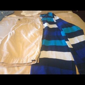 Men's set shorts size 36, and shirt size XL