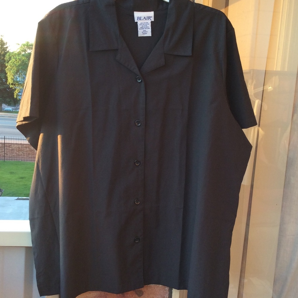 NWOT Black Blouse