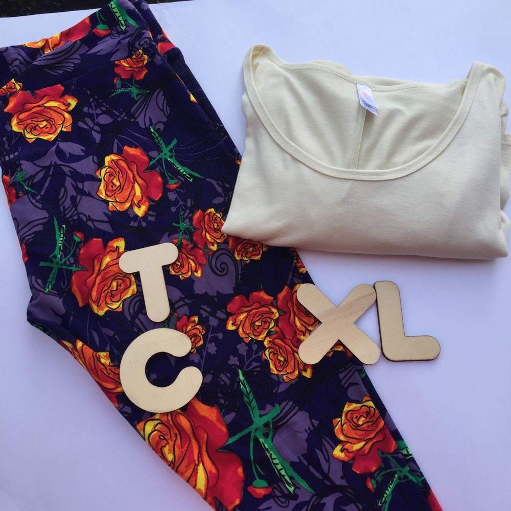 Tc leggings xl perfect lularoe