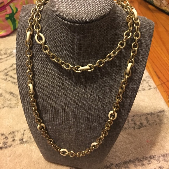 J. Crew Jewelry - j. crew | enamel chain link necklace