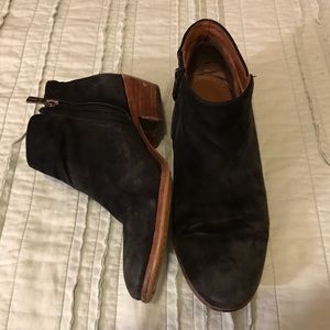 Sam Edelman Petty Boots - Size 8, Black Suede