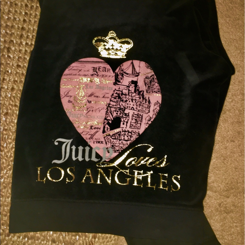 Juicy Couture black tracksuit jacket