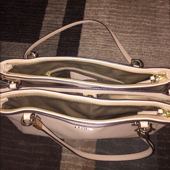 Tan leather original Coach bag - Picture 4 of 4