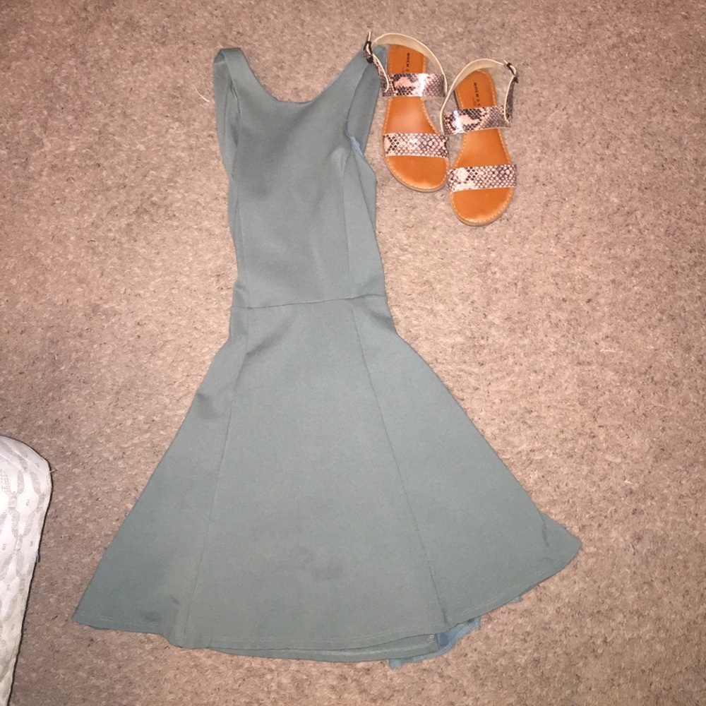 "Sage" dress