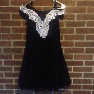 Vintage Zum Zum 80s Retro Homecoming Dress