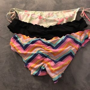 3 bathing suit bottoms one price!
