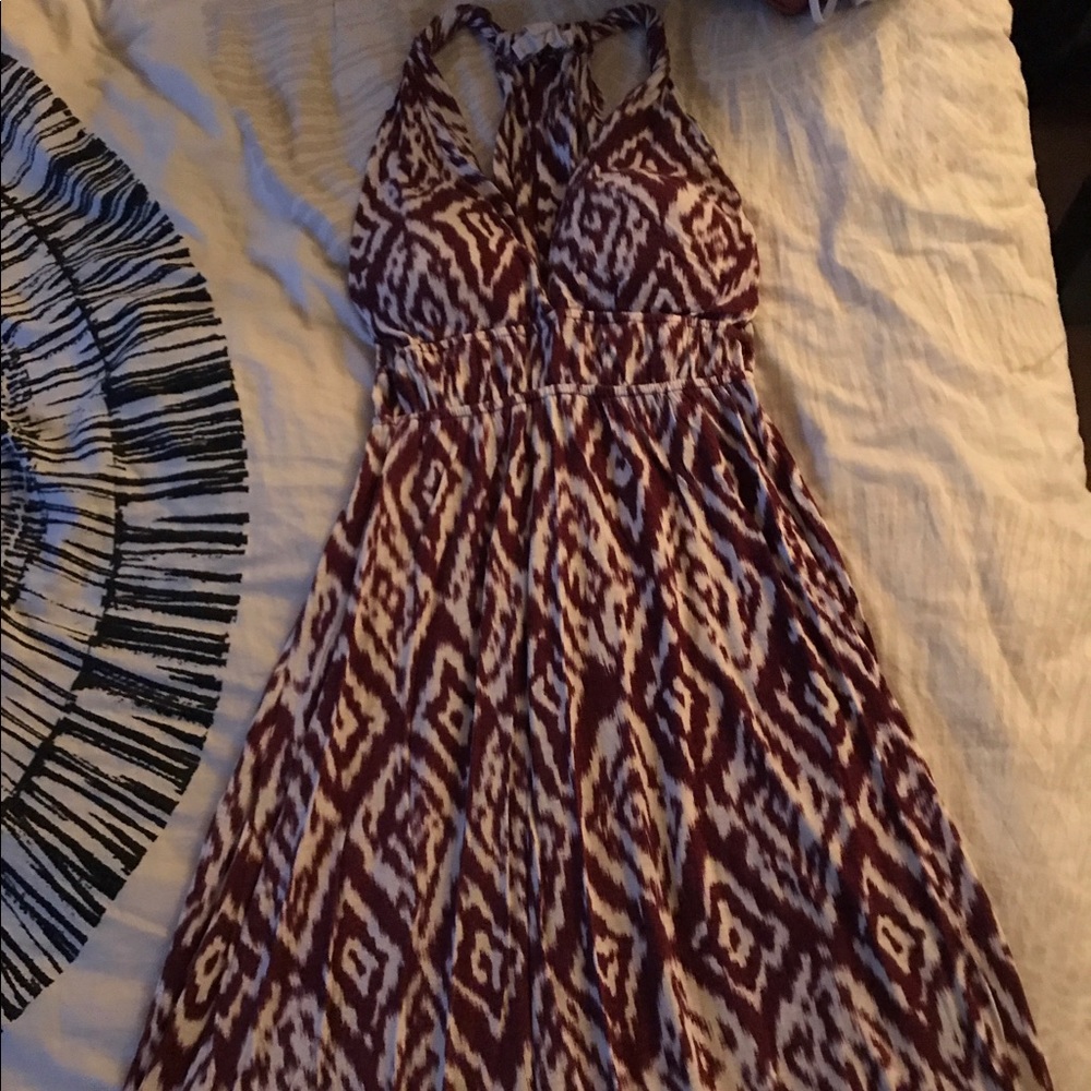 Forever 21 Aztec printed maxi dress