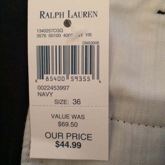 SOLD Men's Polo Ralph Lauren Shorts - Picture 3 of 3