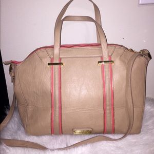 Steve Madden tan 2-way purse
