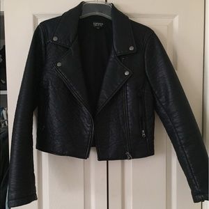 TopShop Faux Leather Jacket