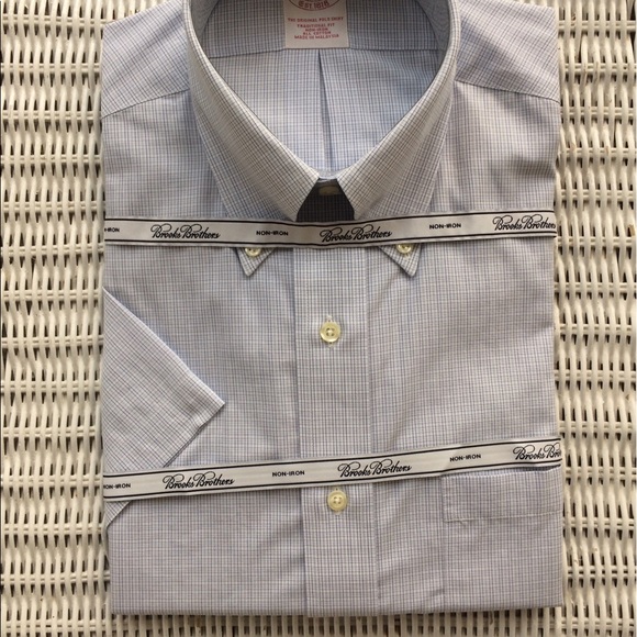 SOLD New Men's Brooks Brothers Non-iron Shirt - Picture 4 of 4