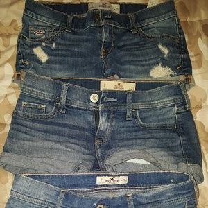 BUNDLE! 3 Pairs of Hollister Shorts