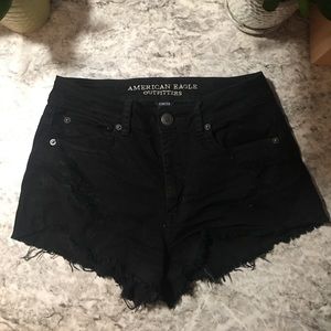 Black American Eagle Shorts Size 6