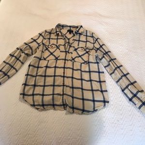 J. Crew boyfriend flannel shirt in Rockport Plaid