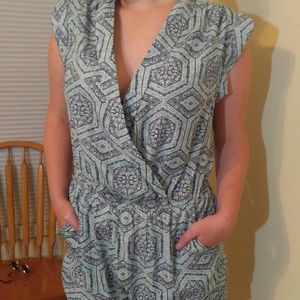 Skies are Blue Romper!