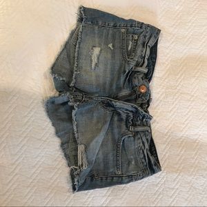 American Eagle Distressed Denim Shorts