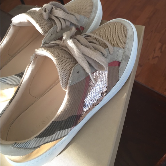 Burberry Shoes - Burberry Sequin Sneakers