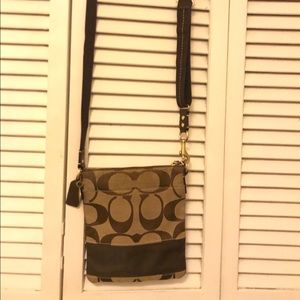Authentic COACH cross body bag.