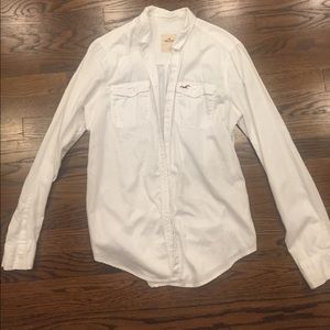 white button up shirt