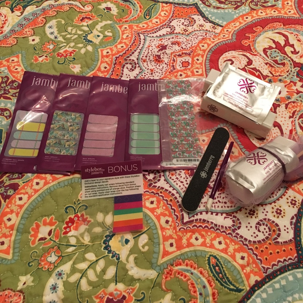 Jamberry Nail decals and application set