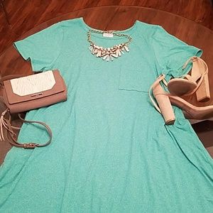 Lularoe Carly Dress size XL LEGGING MATERIAL