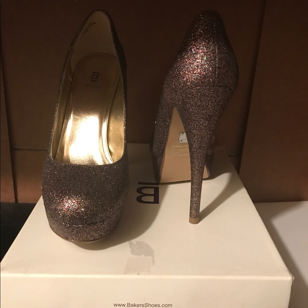 Glitter heels