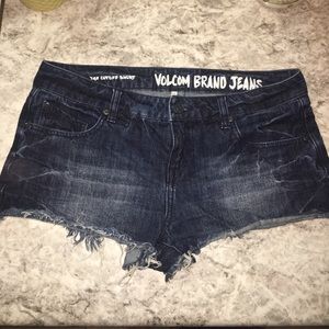 Volcom Jean Shorts Size 7